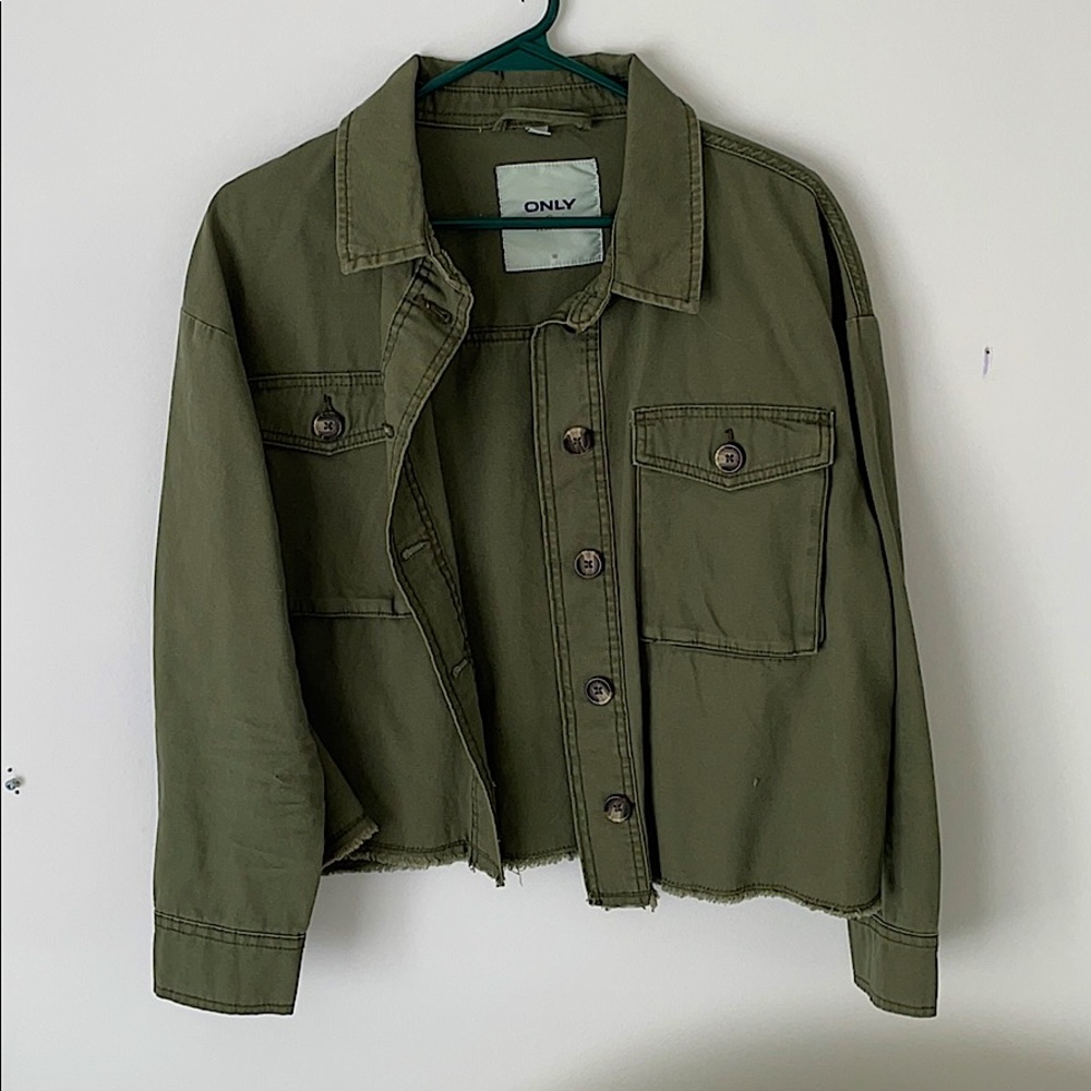 Army green jacket!